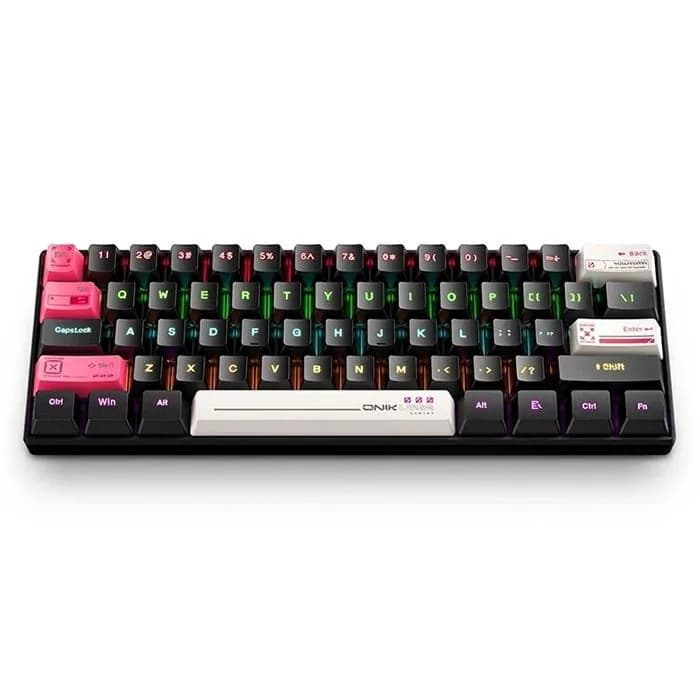 کیبورد گیمینگ اونیکوما مدل G55 RGB، مکانیکال سوییچ قهوهای، Tenkeyless، نورپردازی RGB | عماد رایان کیبورد گیمینگ اونیکوما مدل G55 RGB، مکانیکال سوییچ قهوهای، Tenkeyless، نورپردازی RGB