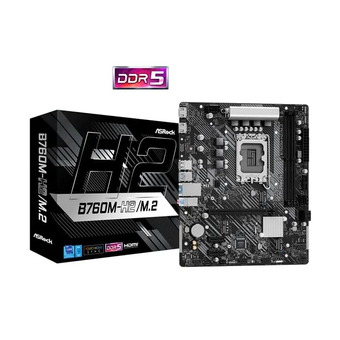 مادربرد ازراک مدل B760M-H2/M.2 DDR5 | عماد رایان مادربرد ازراک مدل B760M-H2/M.2 DDR5
