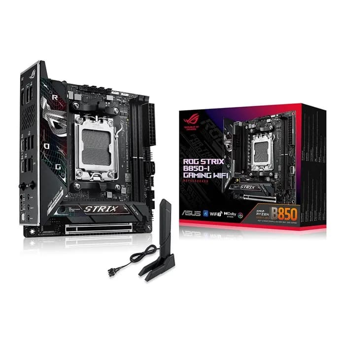 مادربرد ایسوس مدل ROG STRIX B850-I GAMING WIFI AM5 | عماد رایان مادربرد ایسوس مدل ROG STRIX B850-I GAMING WIFI AM5