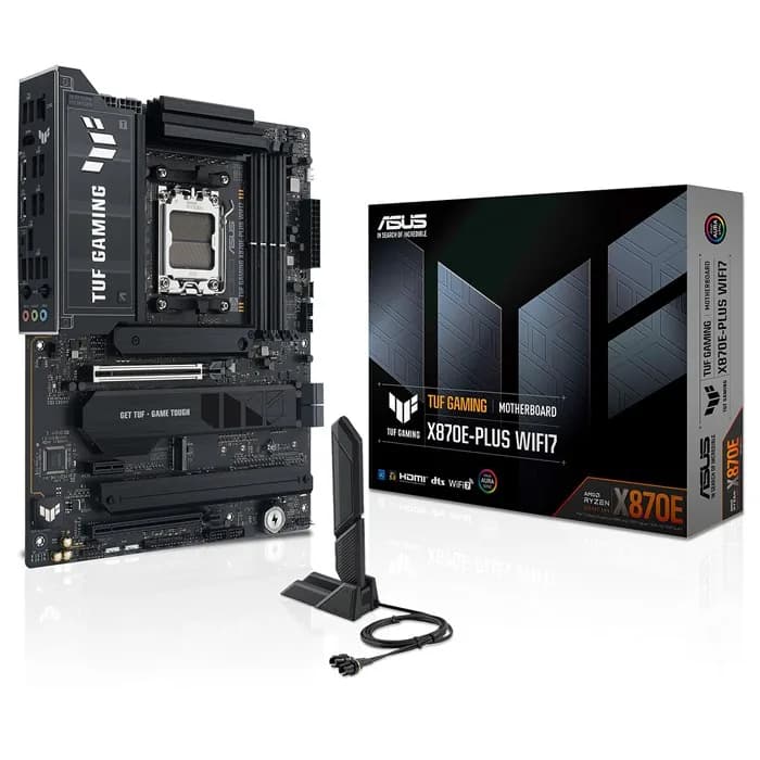 مادربرد ایسوس TUF GAMING X870E-PLUS WIFI7 DDR5 | عماد رایان مادربرد ایسوس TUF GAMING X870E-PLUS WIFI7 DDR5